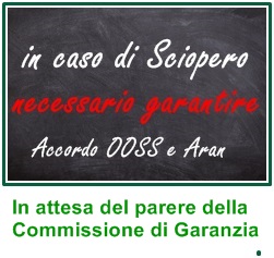 DIRITTO ALLO SCIOPERO OOSS ARAN