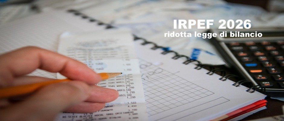 NOIPA NEL CEDOLINO DI GENNAIO 2026 APPLICATE LE RIDUZIONI IRPEF COME DA LEGGE DI BILANCIO