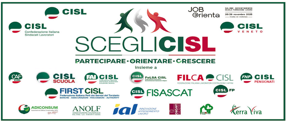 LA CISL SCUOLA AD ORIENTA JOB 2025 CON LA CISL