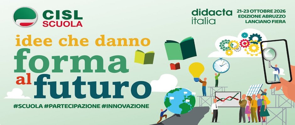 DIDACTA ITALIA DAL 21 AL 23 OTTOBRE LANCIANO FIERA