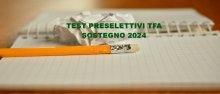 TEST PRESELETTIVI DATE PROVE tfa TEST PRESELETTIVI DATE PROVE tfa